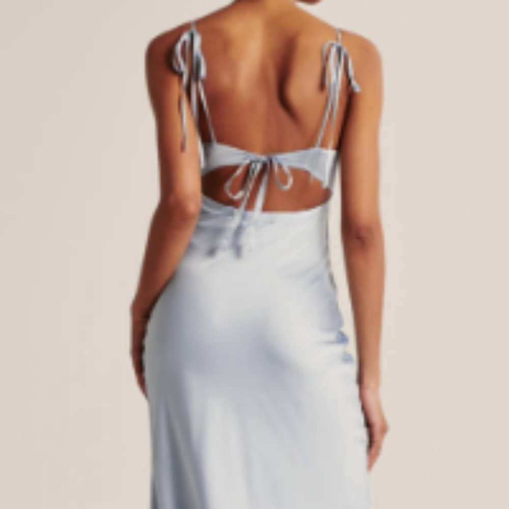 Tie-Strap Midi Dress